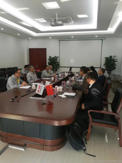 上海锅炉厂有限公司至公司进行回访和技术交流